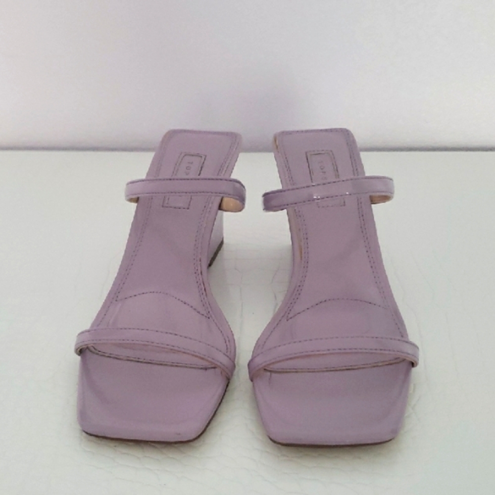 Topshop Lavender Heeled Sandals
